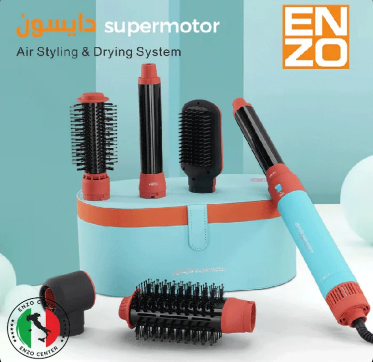 سشوار دایسون انزو مدل ENZO4133 با سیستم یونیزه و طول کابل ۲ متر